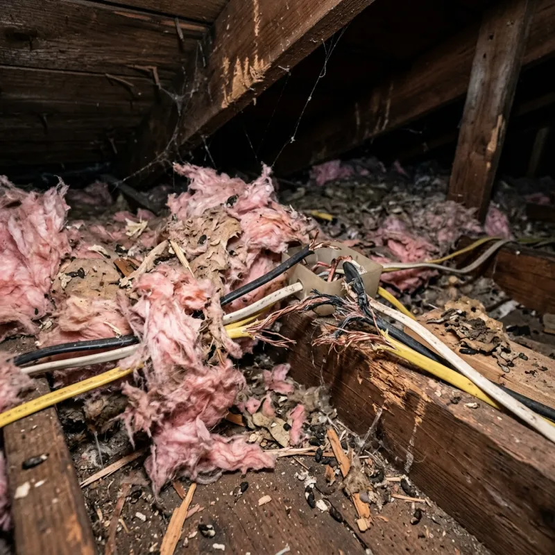 Technicians assessing a Balaclava property for a large animal recovery